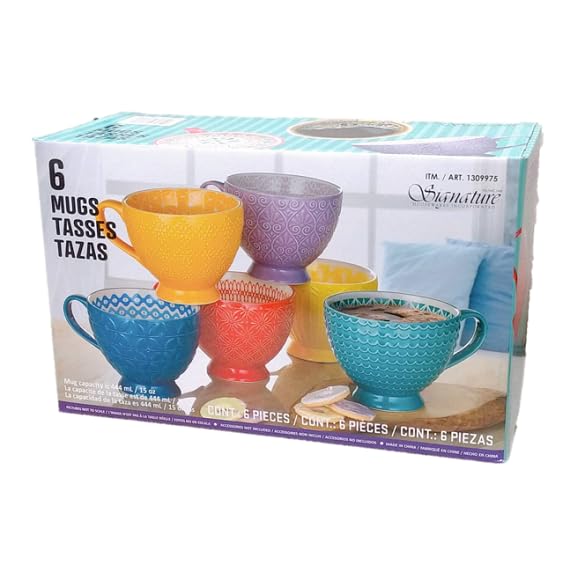 コストコ　食器セット 6個マグカップ　12個お皿 Amazon.co.jp: マグカップ コストコ COSTCO 北欧風 スープカップ